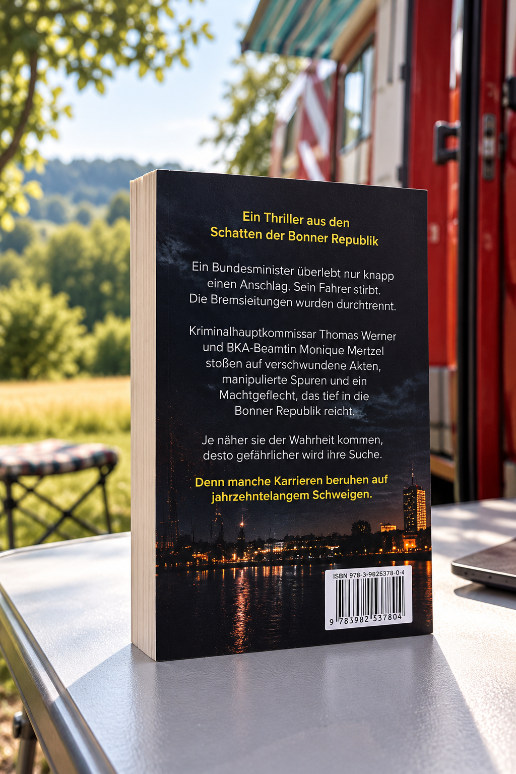 Rückseite von Minister morden nicht
