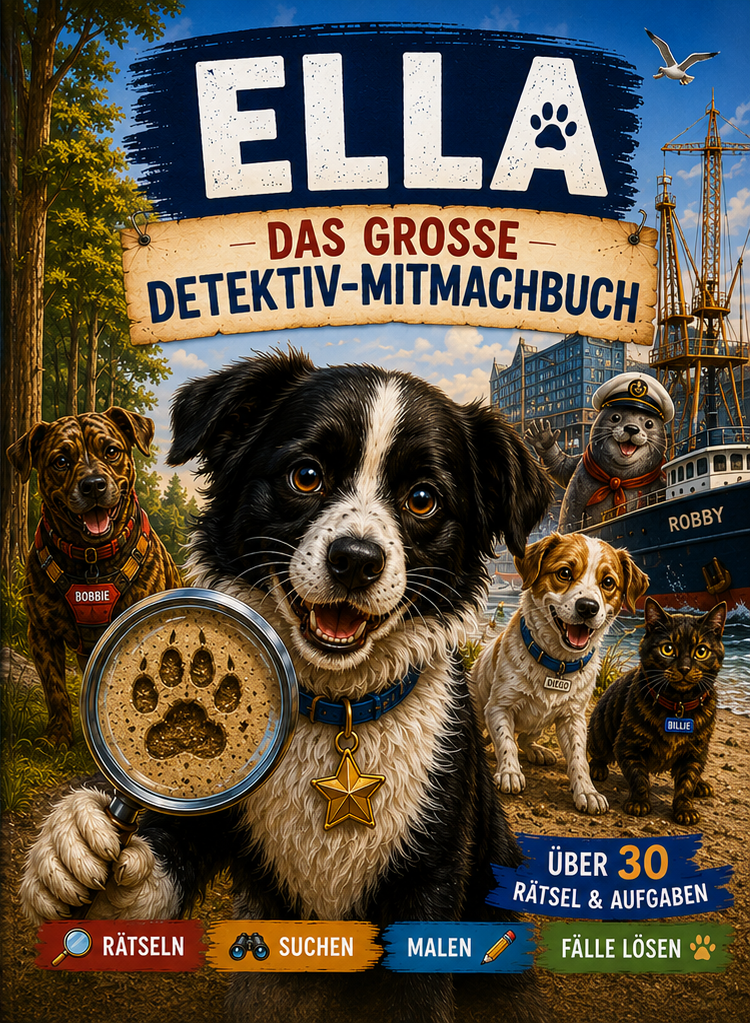 Ella – Das große Detektiv-Mitmachbuch
