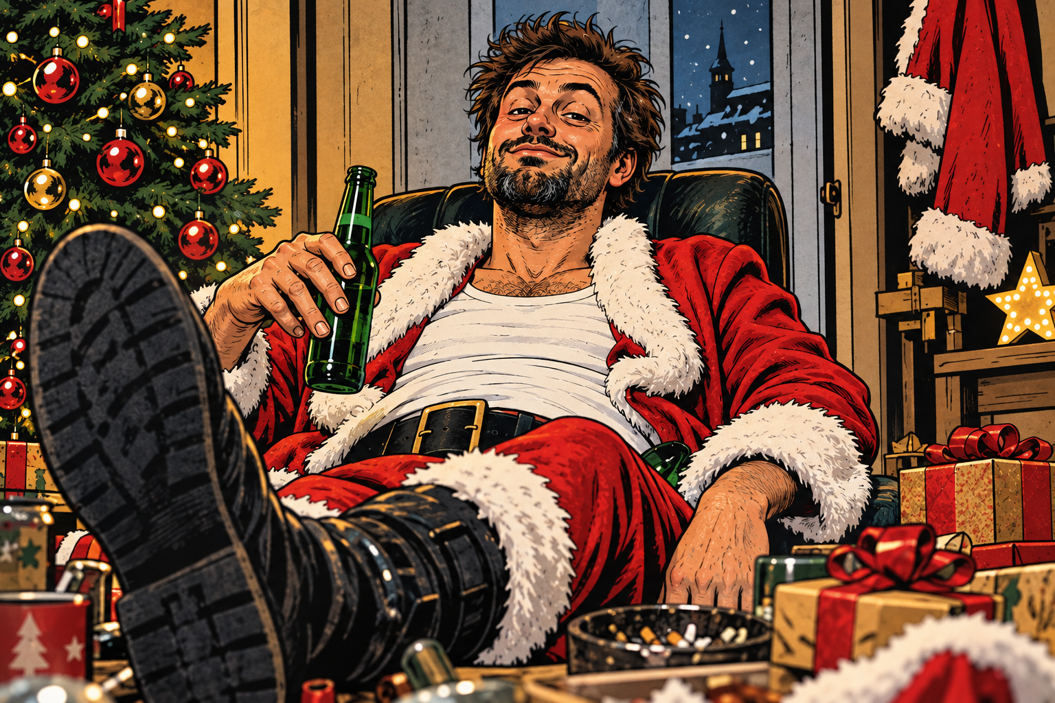Klaus, der Miet-Weihnachtsmann